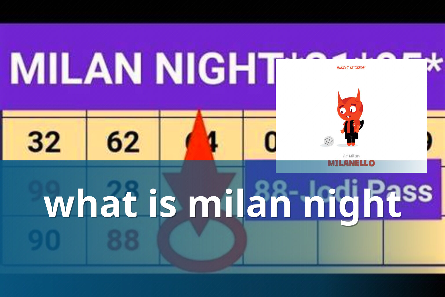 what is milan night - matka_satta