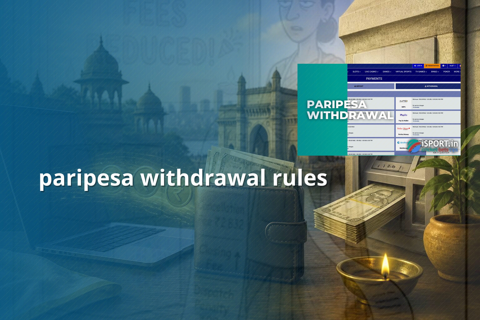 paripesa withdrawal rules - gaming_brand