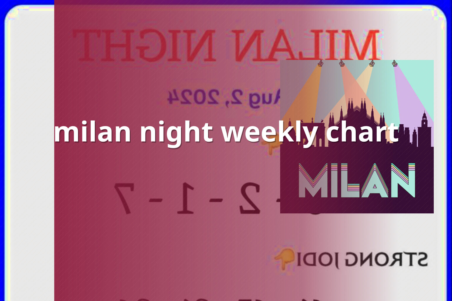 milan night weekly chart - matka_satta