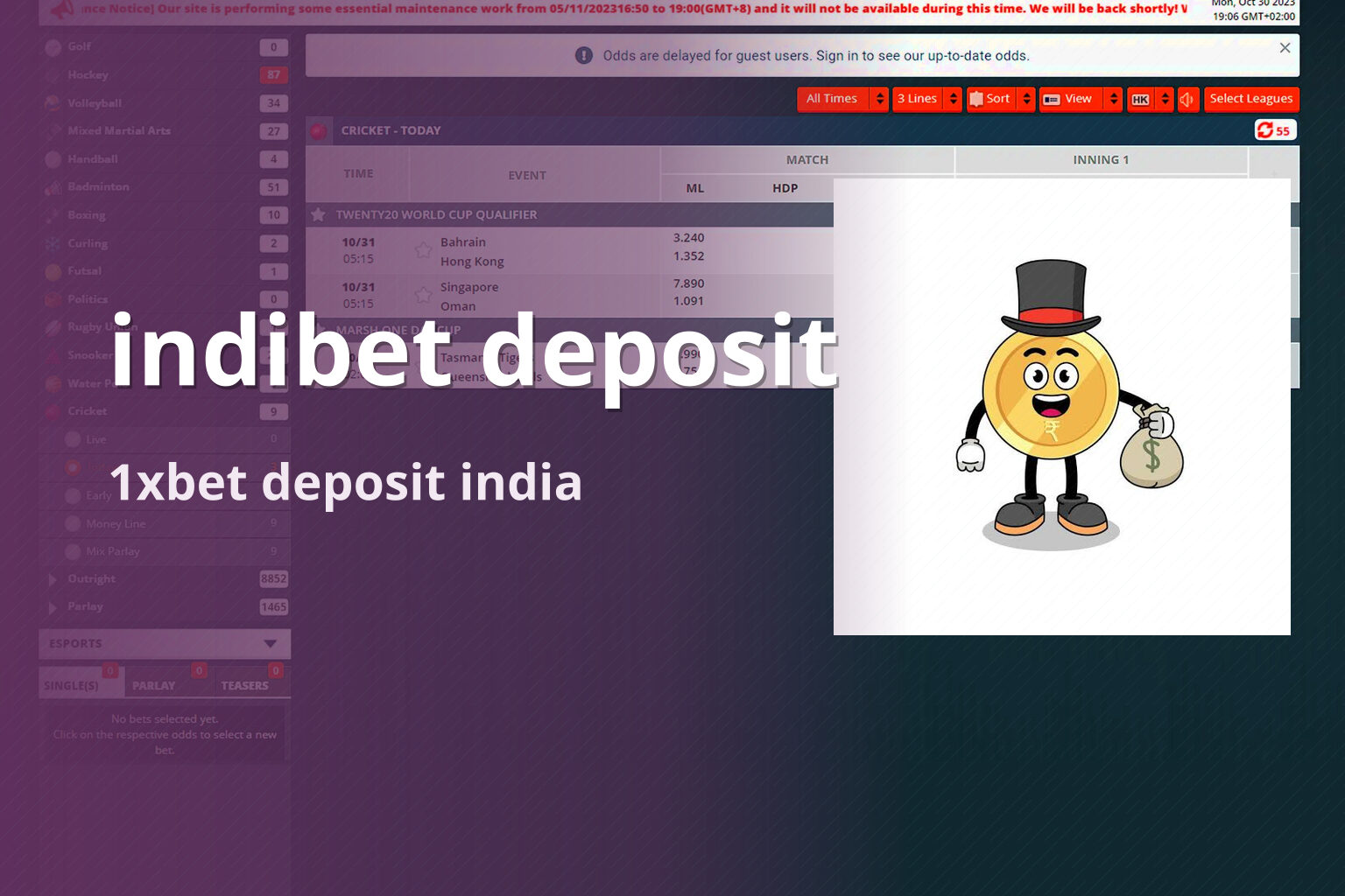indibet deposit 1xbet deposit india