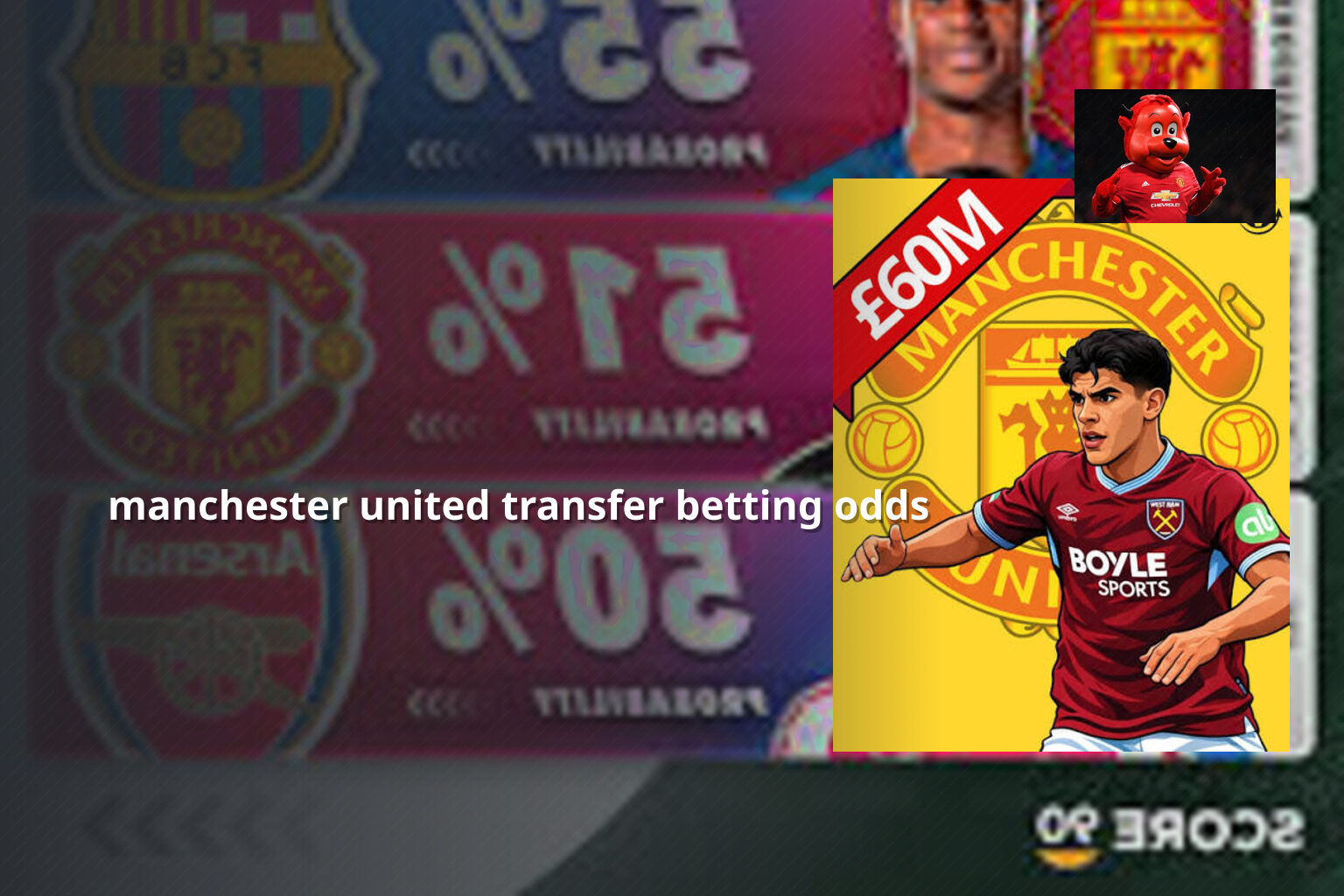 manchester united transfer betting odds - การพนัน