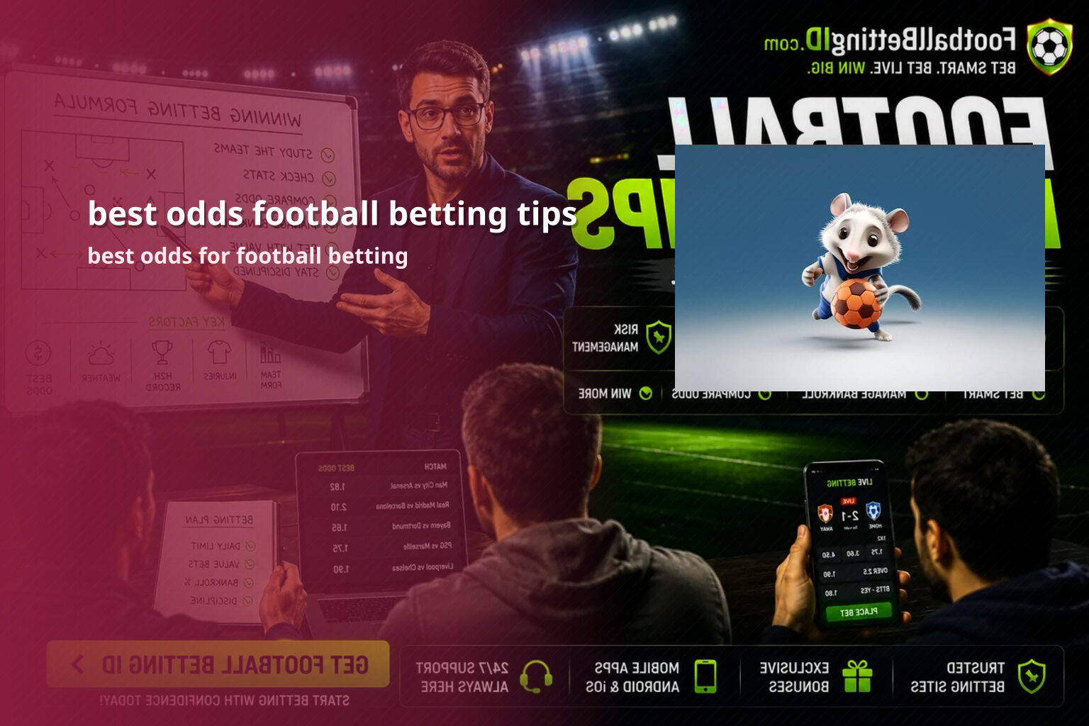 best odds football betting tips - sportsbook