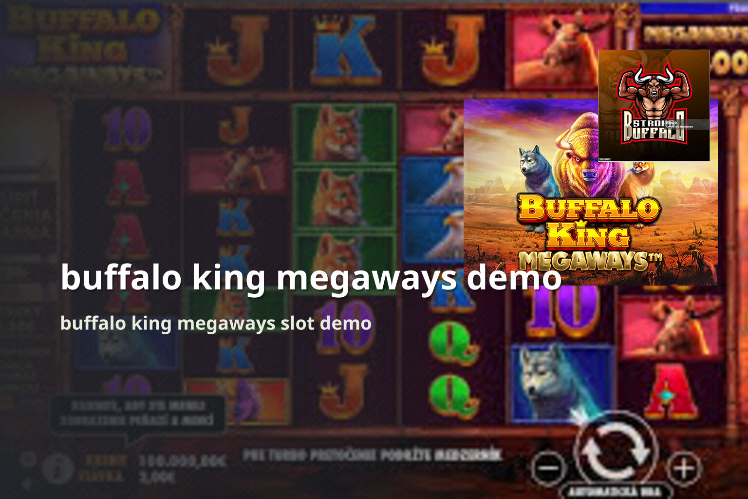 buffalo king megaways demo buffalo king megaways slot demo