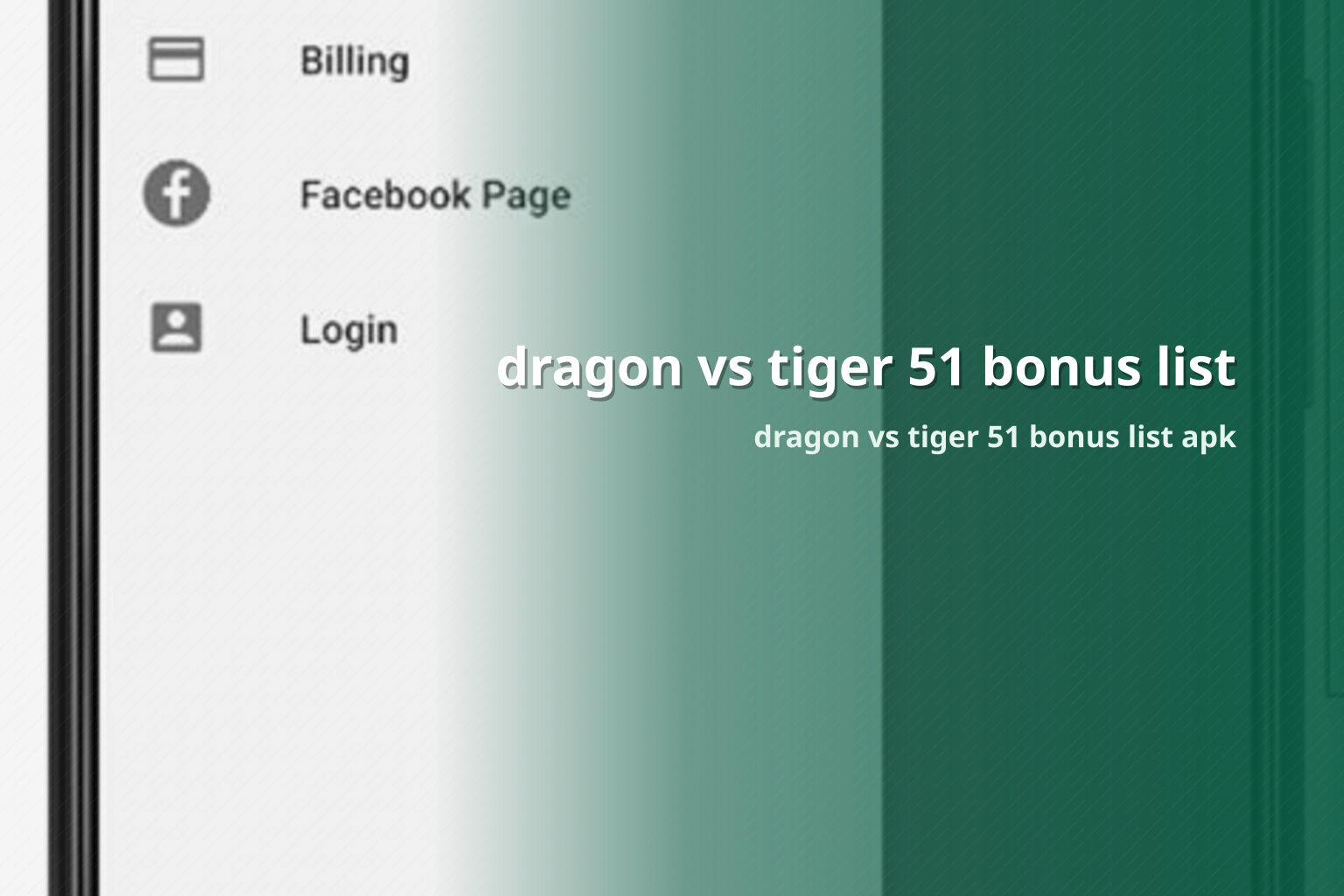 dragon vs tiger 51 bonus list dragon vs tiger 51 bonus list apk