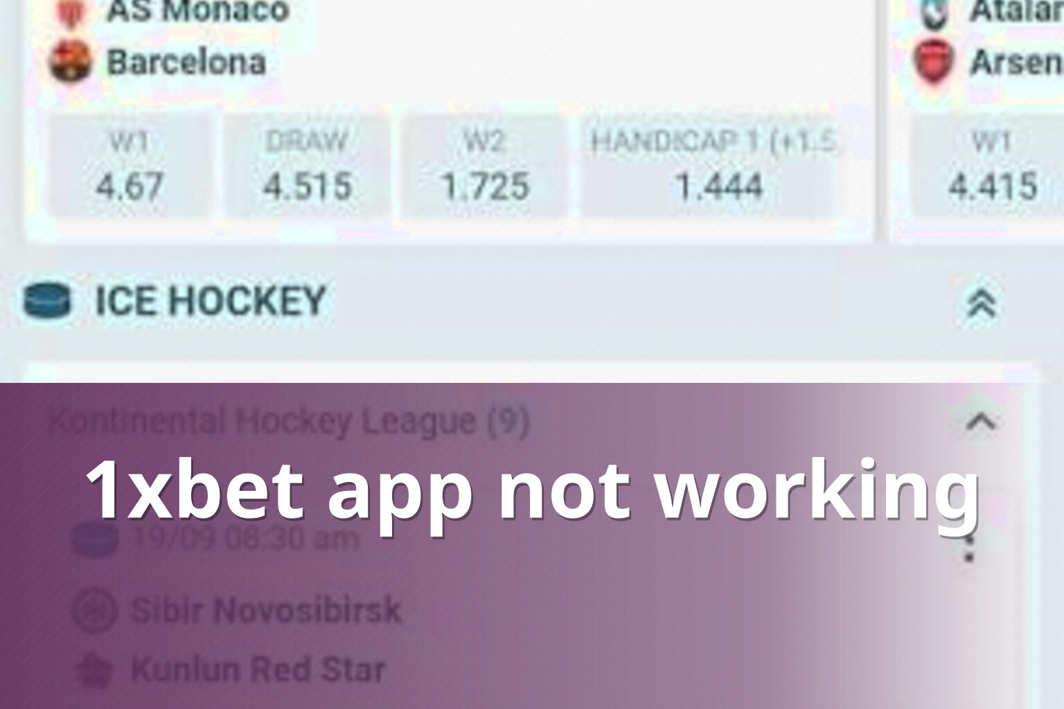 1xbet app not working - gaming_brand