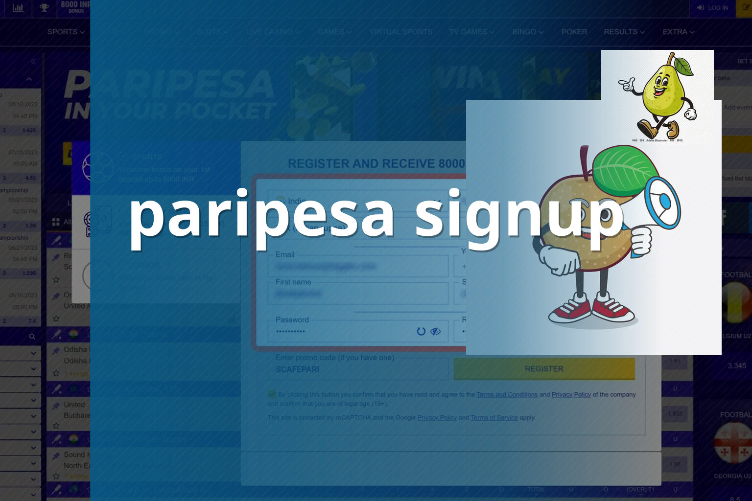 paripesa signup - gaming_brand