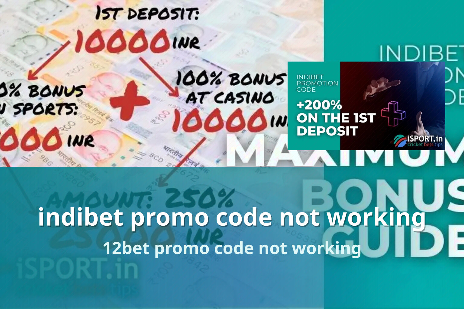 indibet promo code not working - gaming_brand