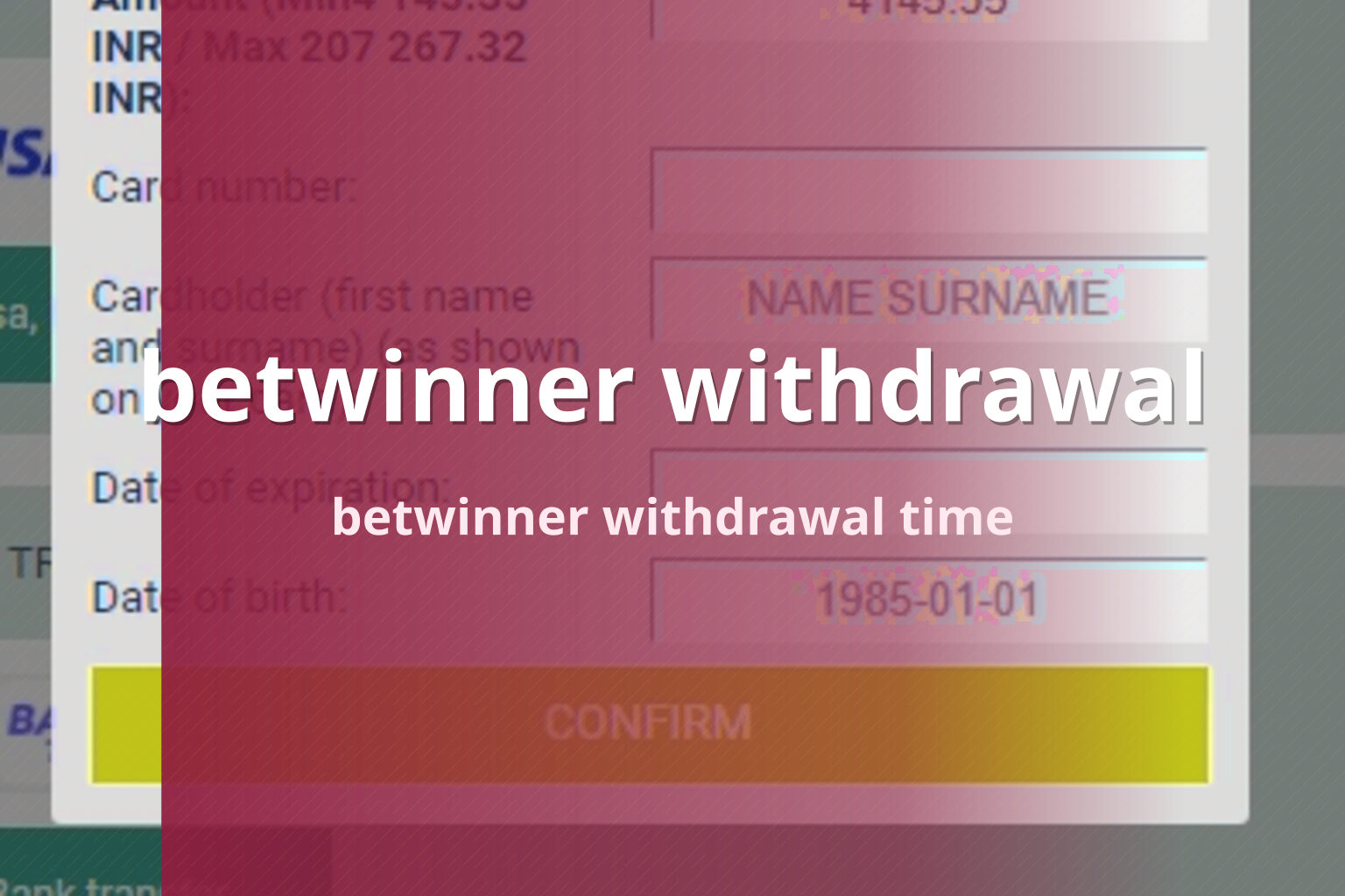 betwinner withdrawal betwinner withdrawal time