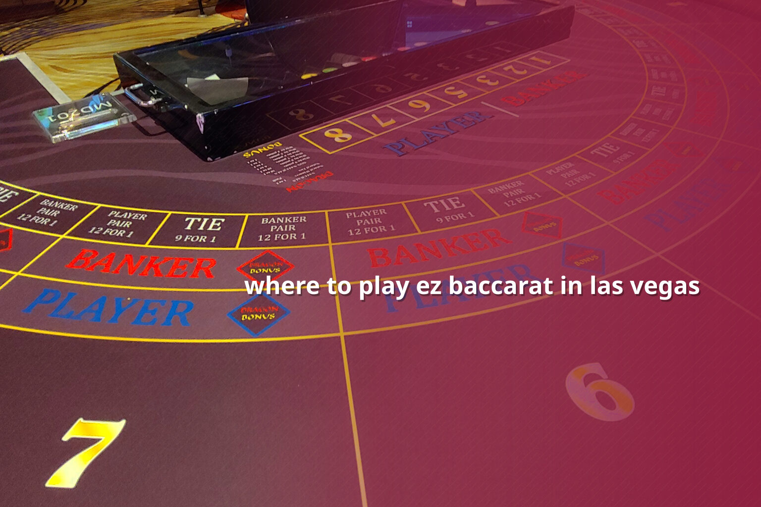 where to play ez baccarat in las vegas - slots