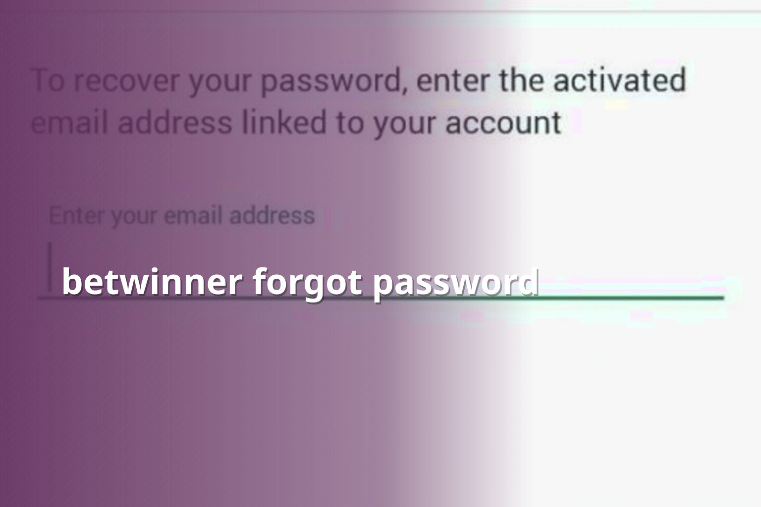 betwinner forgot password - gaming_brand