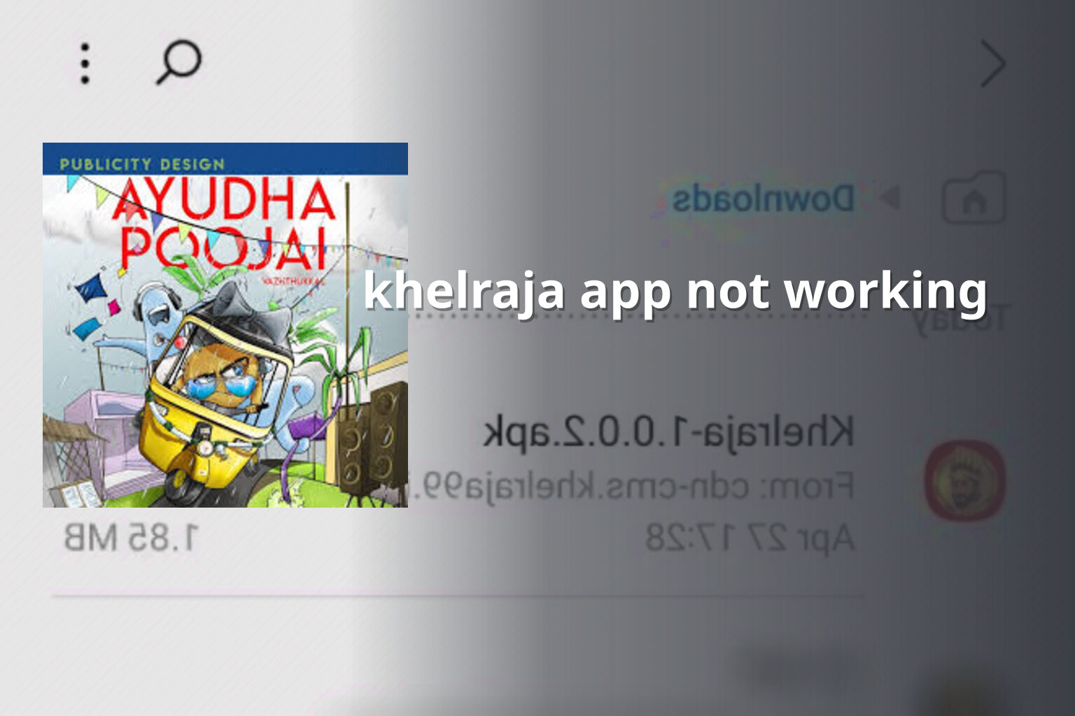 khelraja app not working - gaming_brand