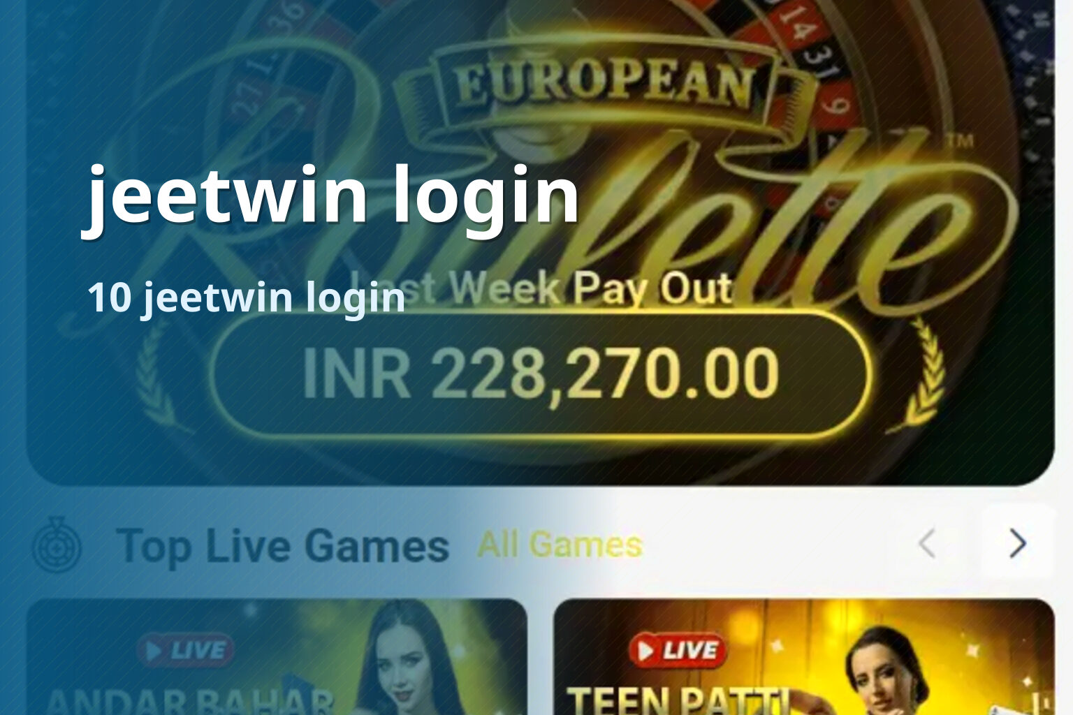 jeetwin login - gaming_brand
