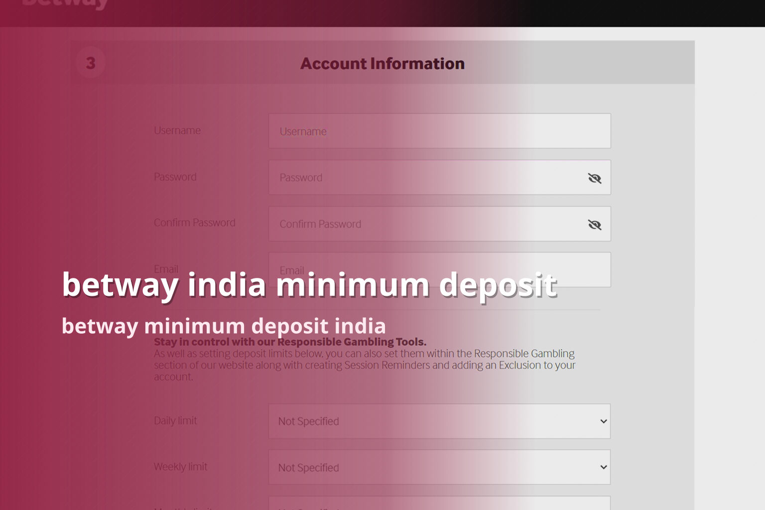 betway india minimum deposit - gaming_brand