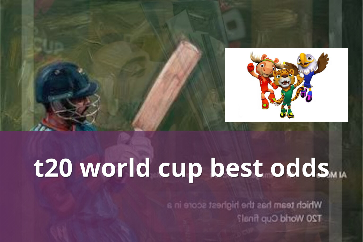 t20 world cup best odds - cricket_betting