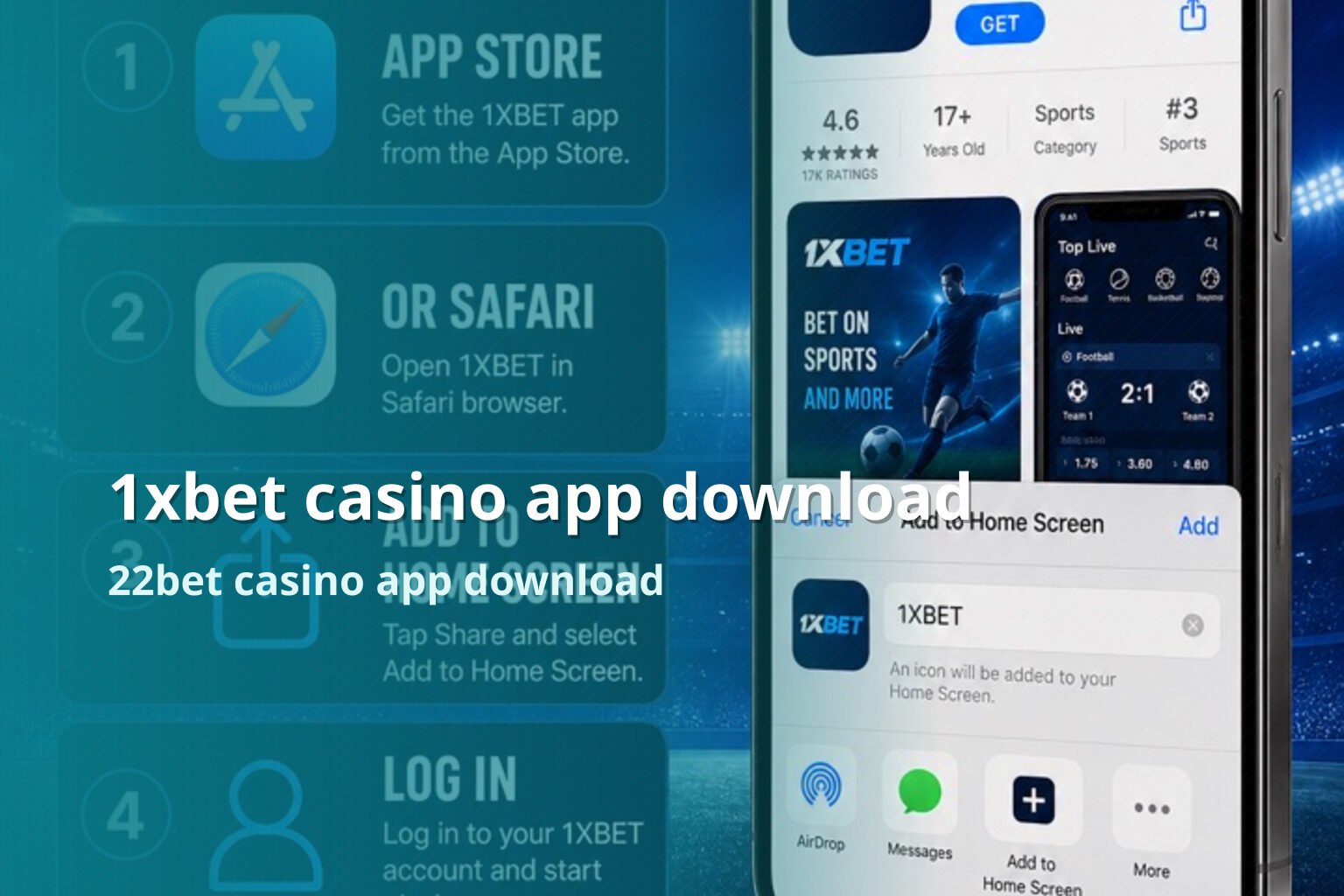1xbet casino app download 22bet casino app download