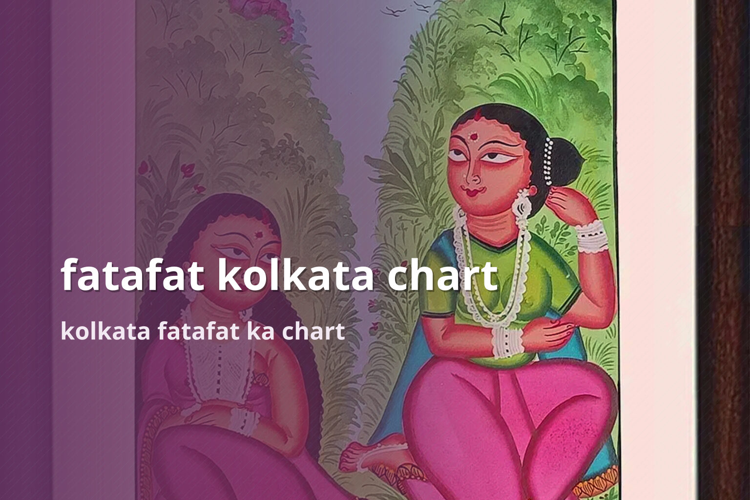 fatafat kolkata chart - slots