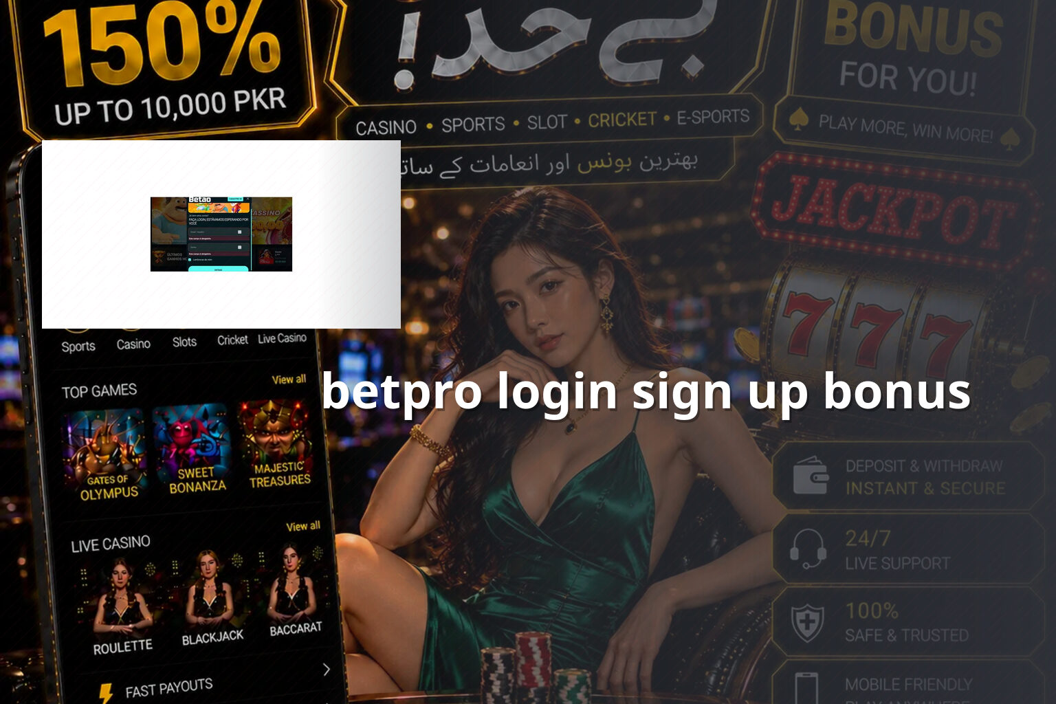betpro login sign up bonus - gaming_brand