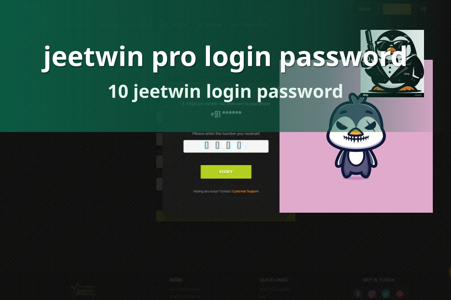 jeetwin pro login password - gaming_brand