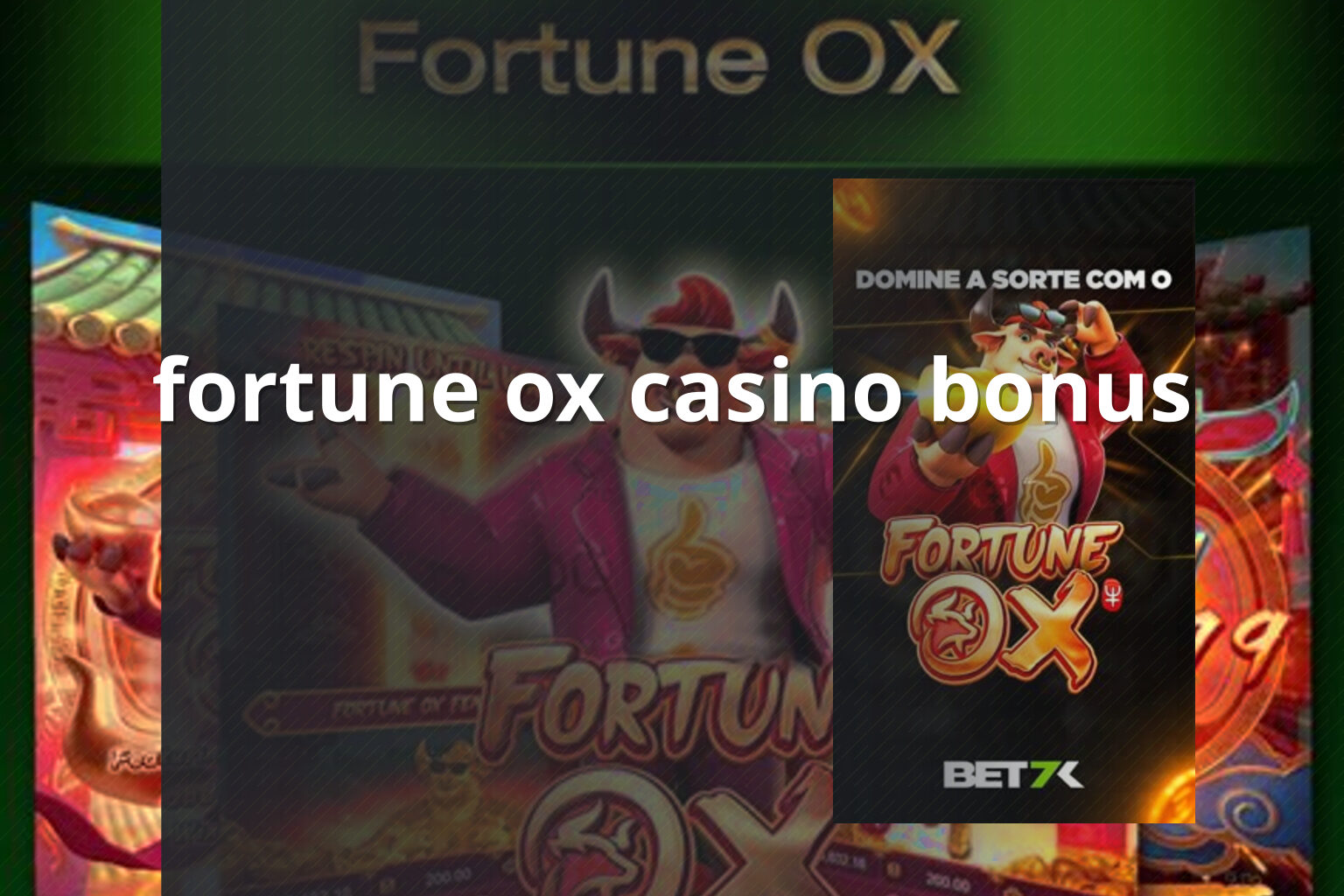 fortune ox casino bonus - slots
