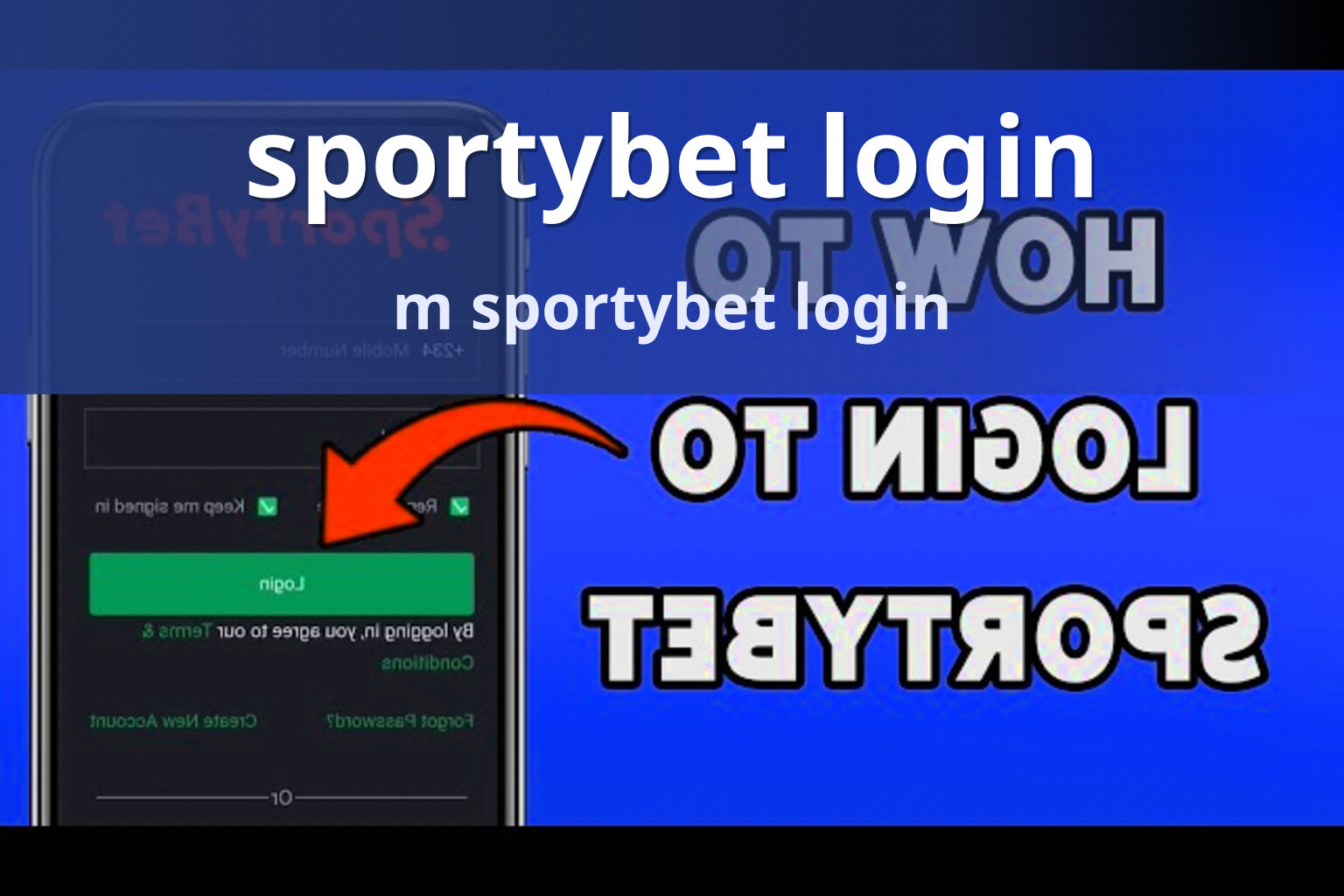 sportybet login m sportybet login