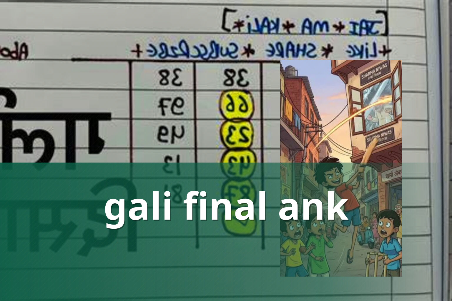 gali final ank - matka_satta