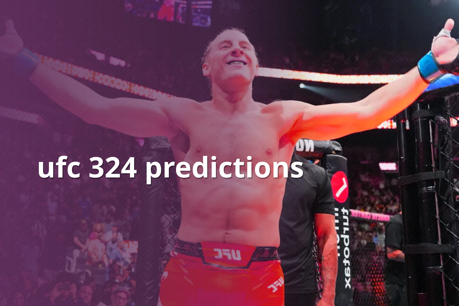 ufc 324 predictions - sportsbook