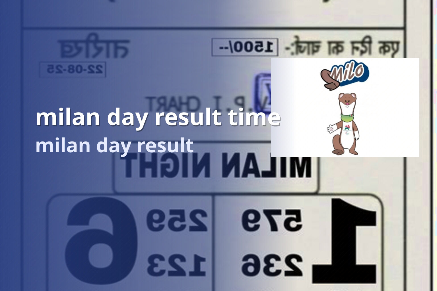milan day result time - matka_satta