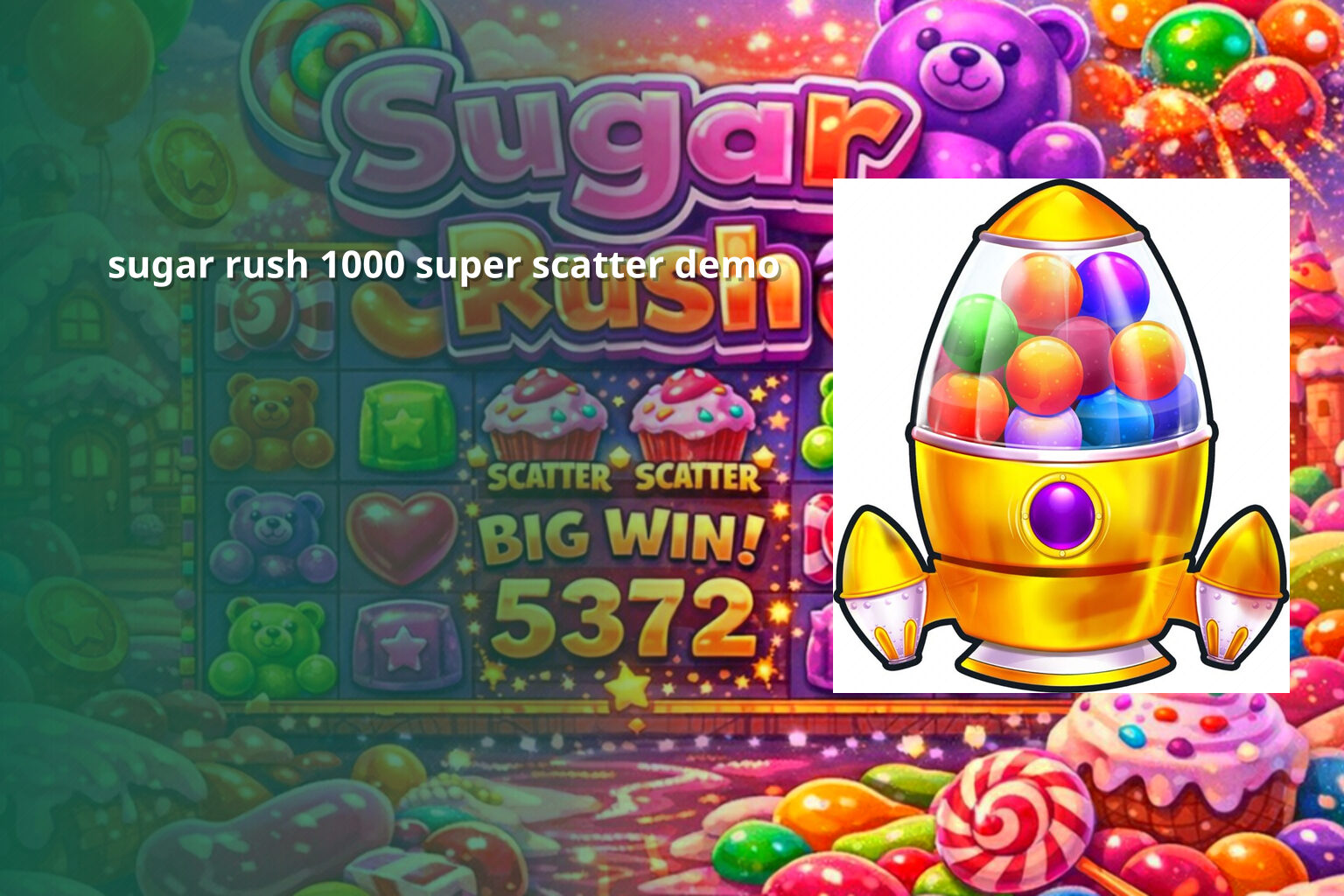 sugar rush 1000 super scatter demo - slots