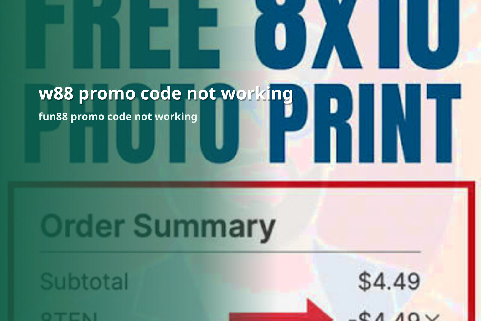 w88 promo code not working fun88 promo code not working