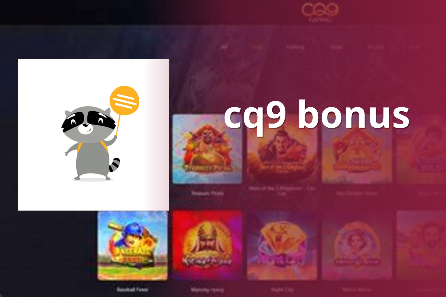 cq9 bonus - gaming_brand