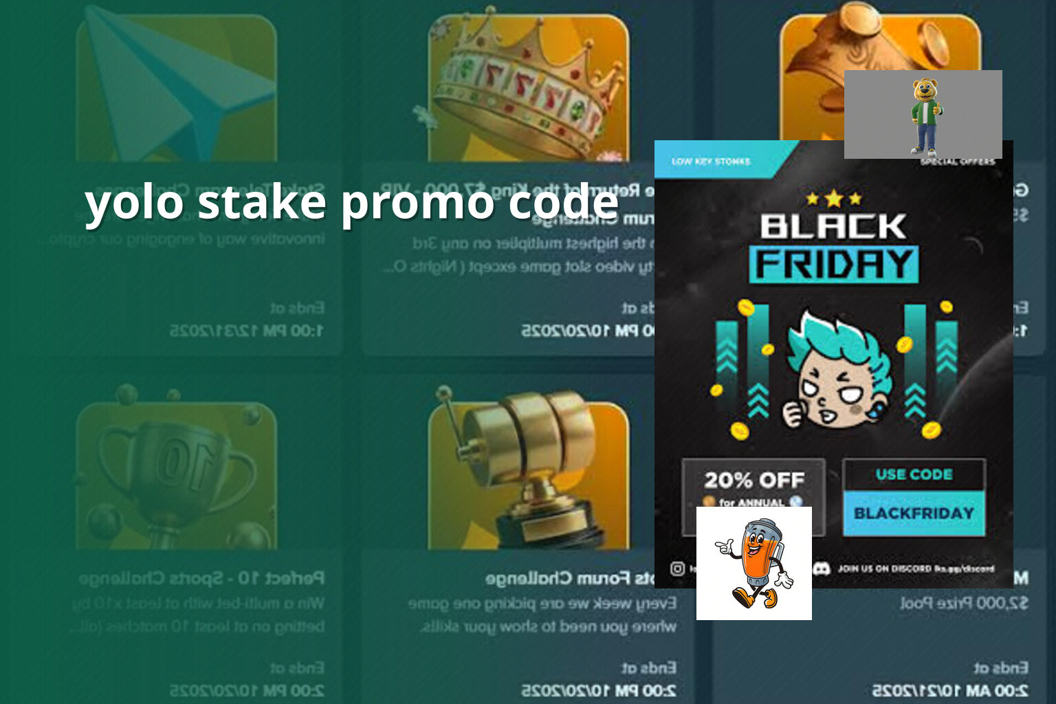 yolo stake promo code - gaming_brand