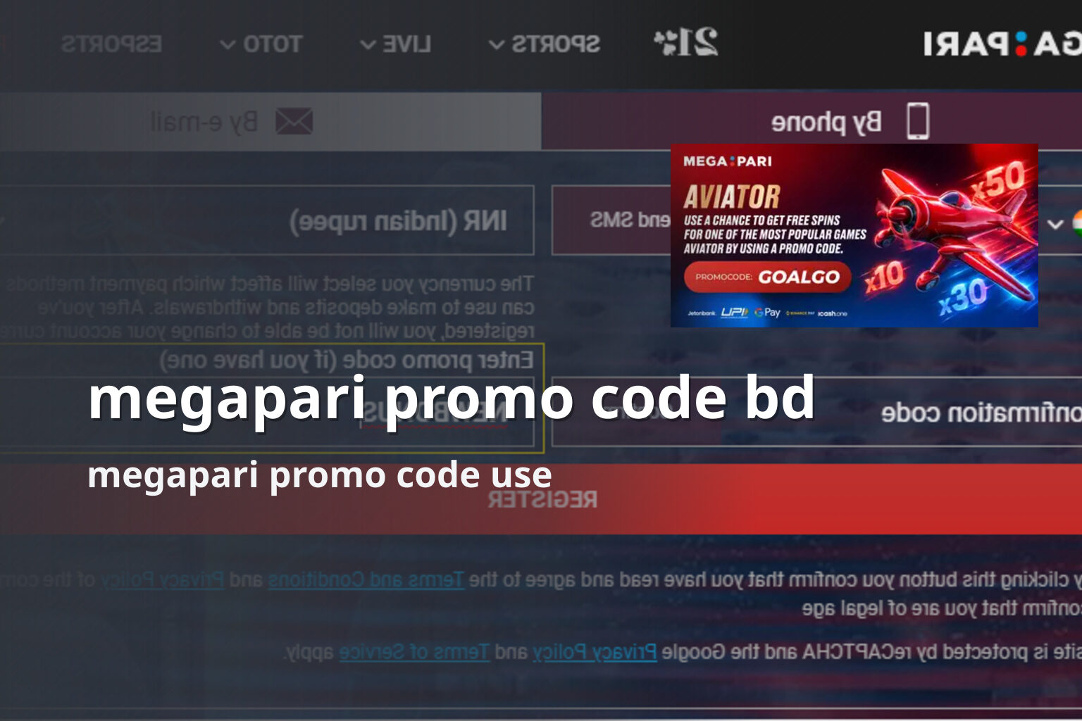 megapari promo code bd - gaming_brand