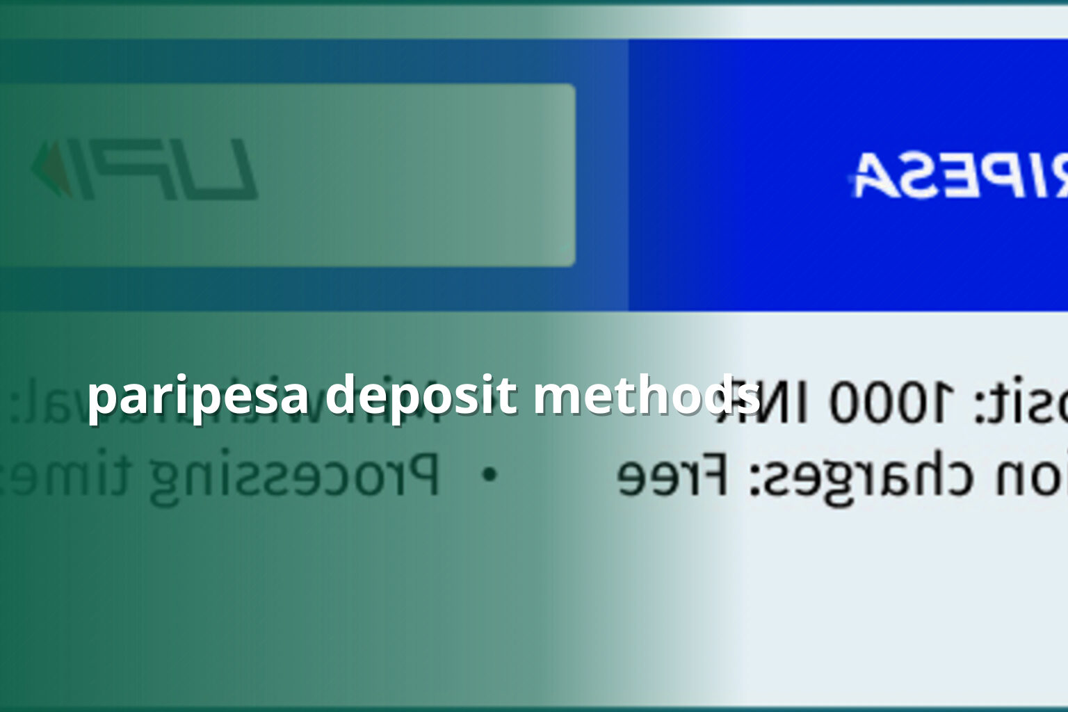 paripesa deposit methods - gaming_brand
