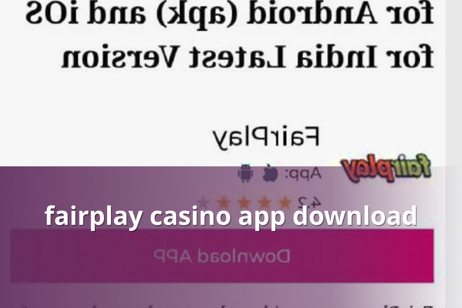 fairplay casino app download - gaming_brand