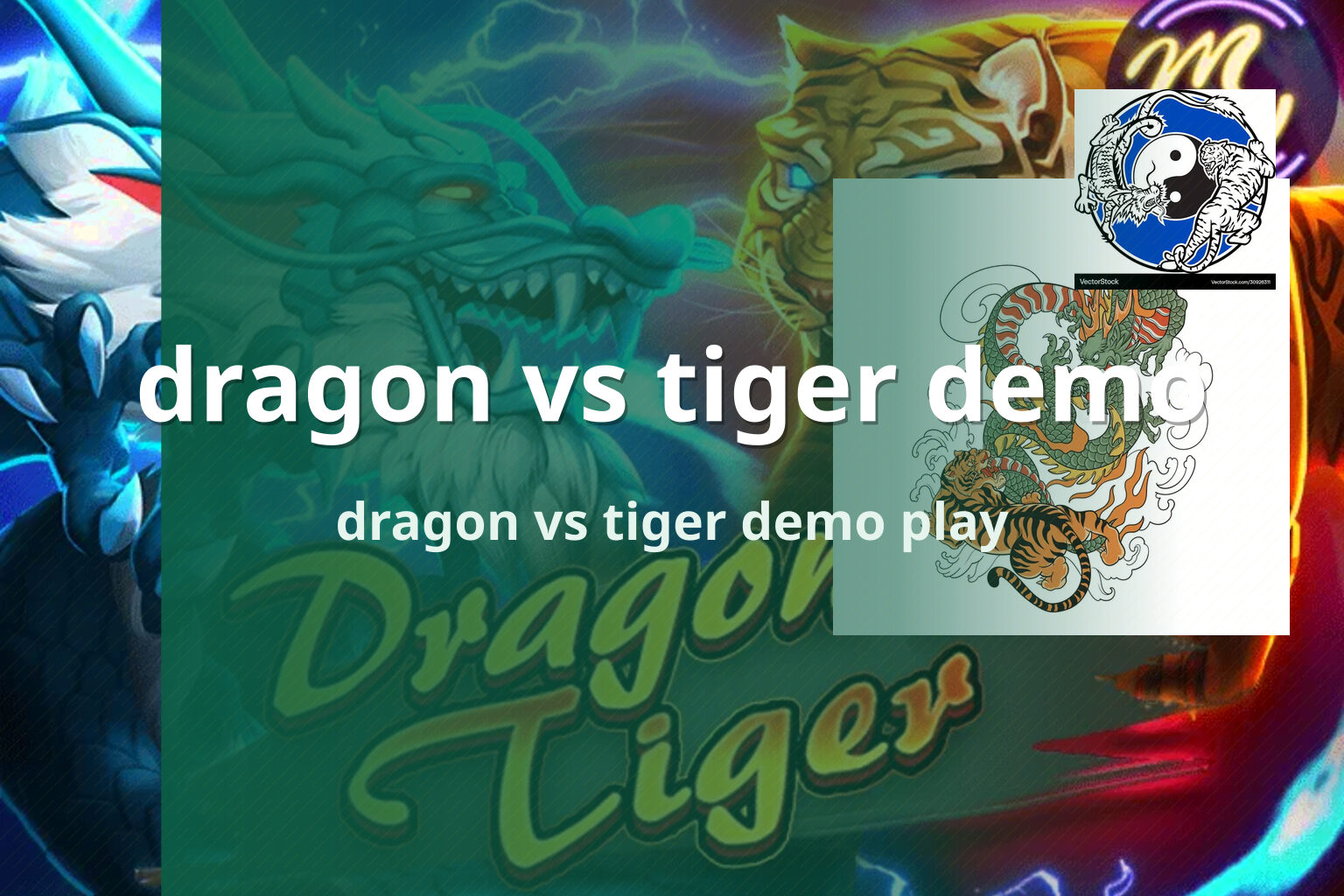 dragon vs tiger demo - slots
