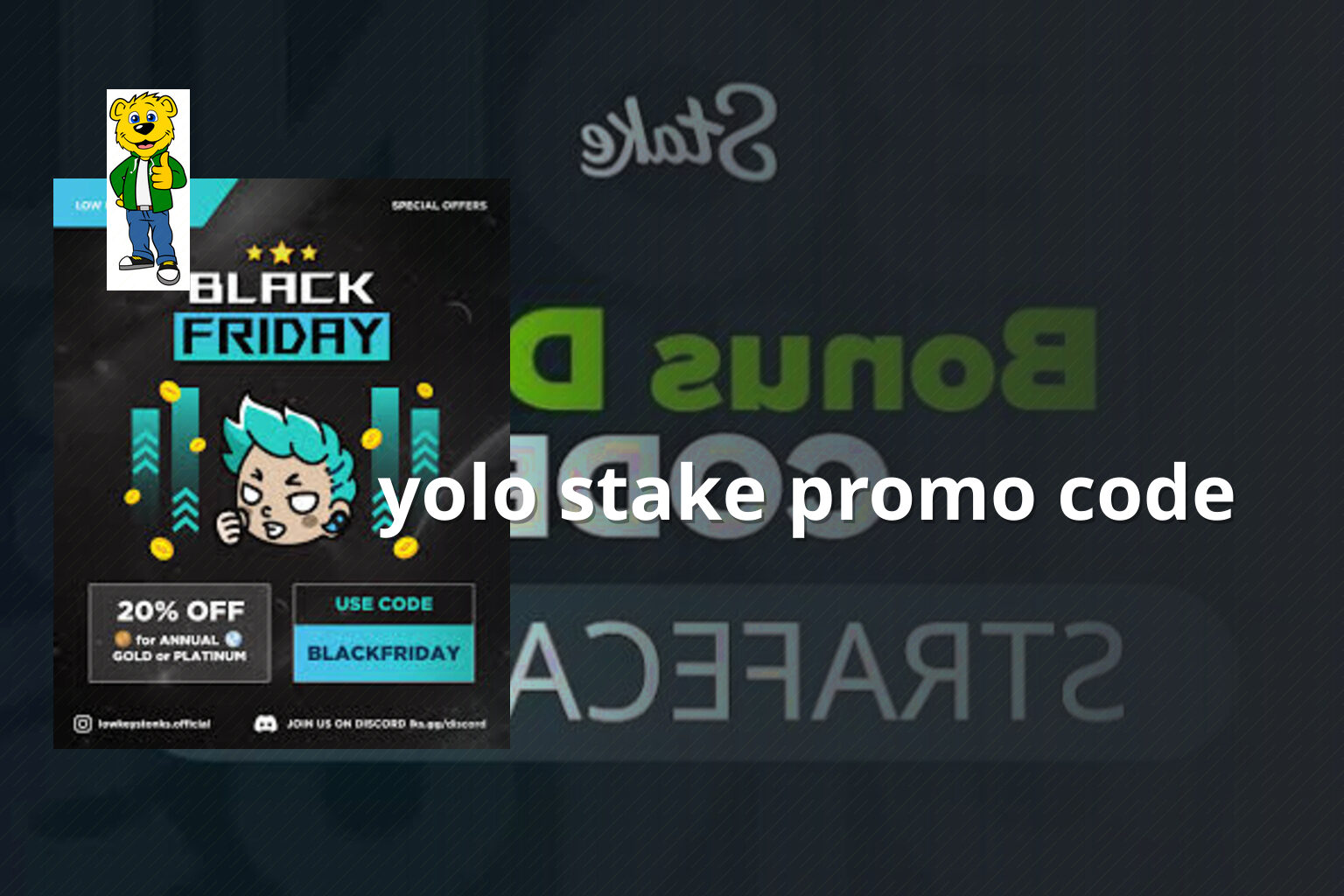 yolo stake promo code - gaming_brand