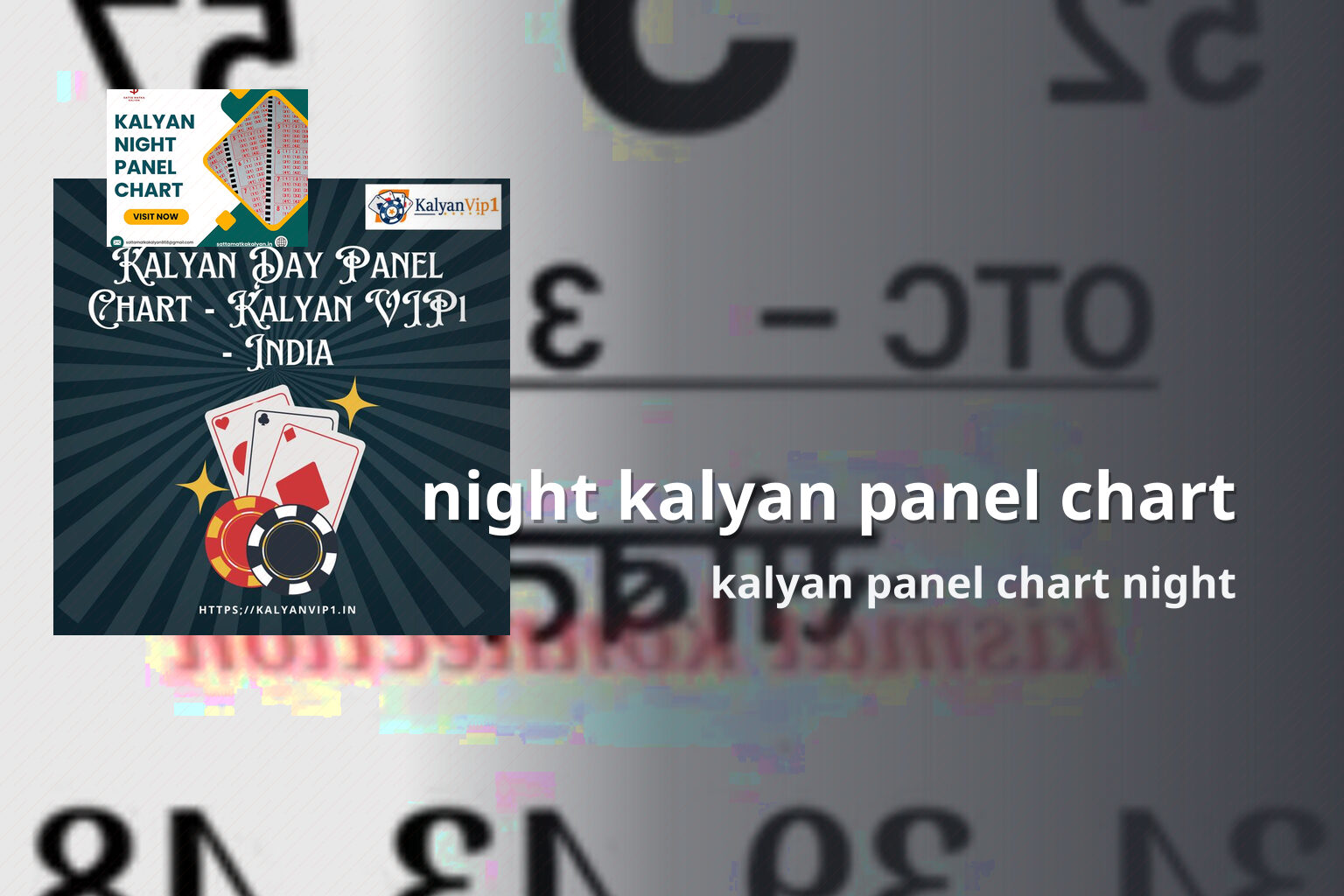 night kalyan panel chart kalyan panel chart night