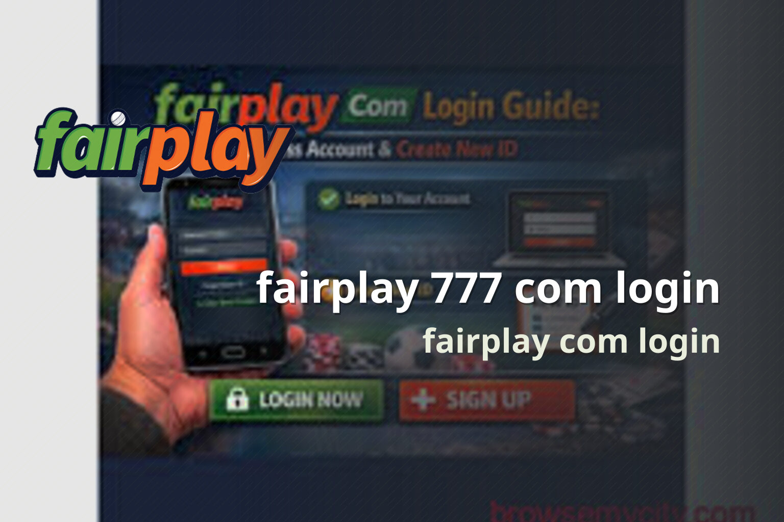 fairplay 777 com login - gaming_brand