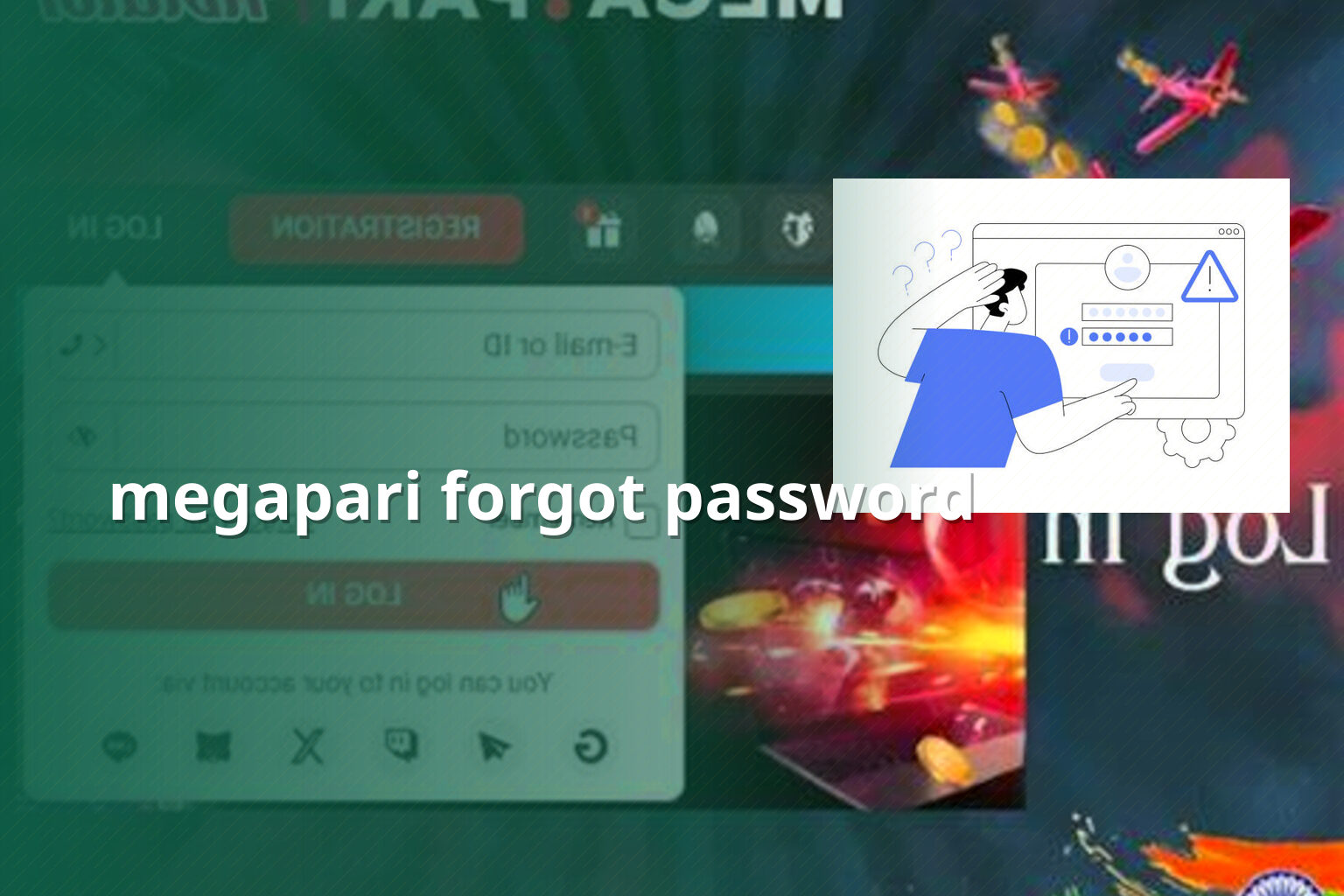 megapari forgot password - gaming_brand