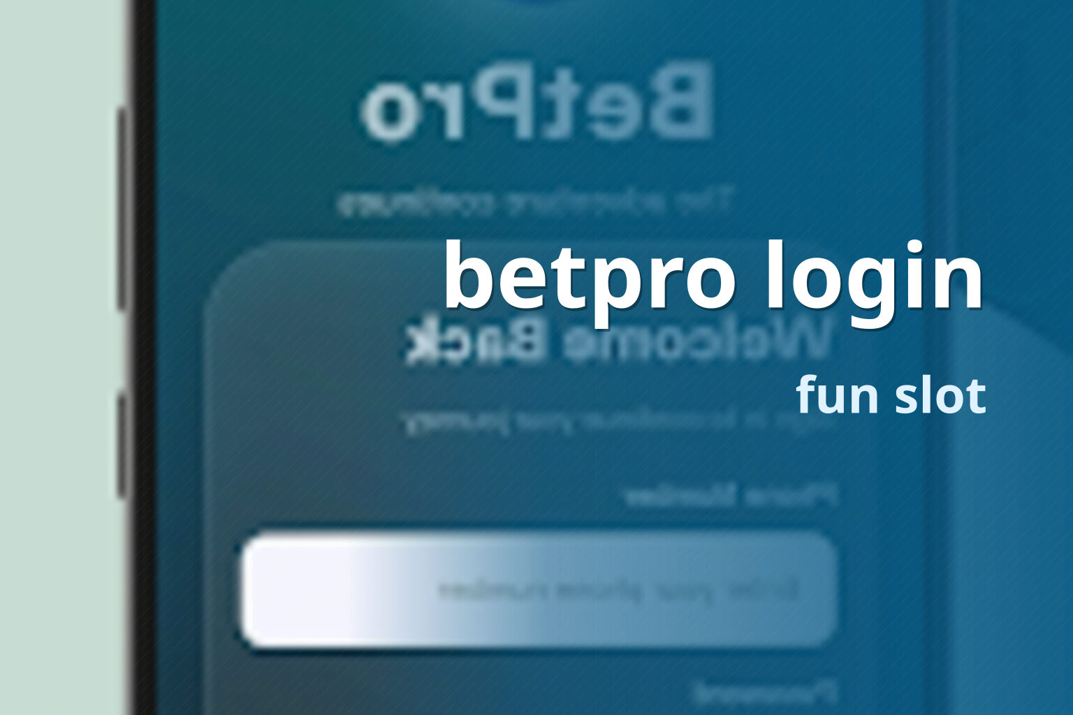 betpro login fun slot