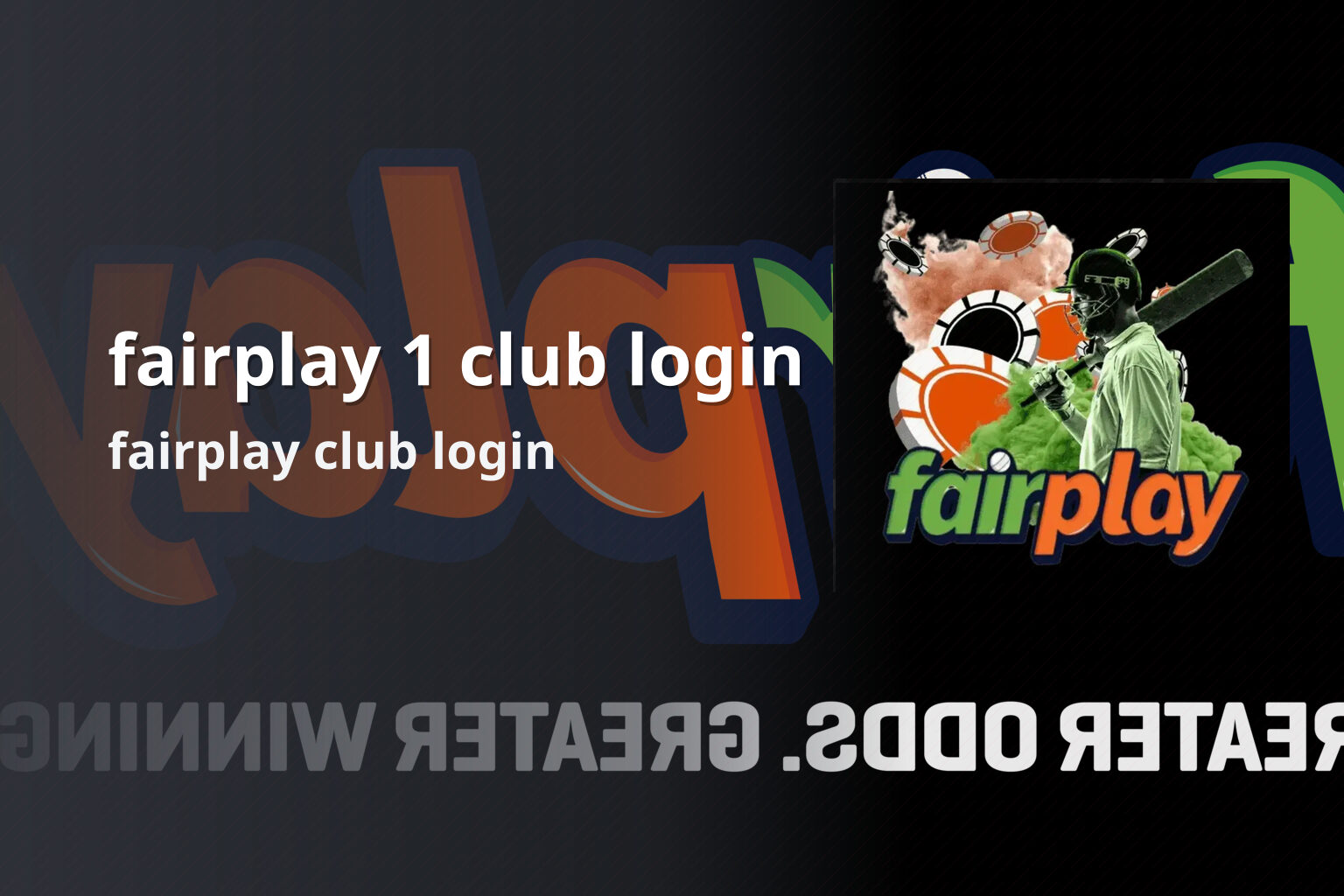 fairplay 1 club login - gaming_brand