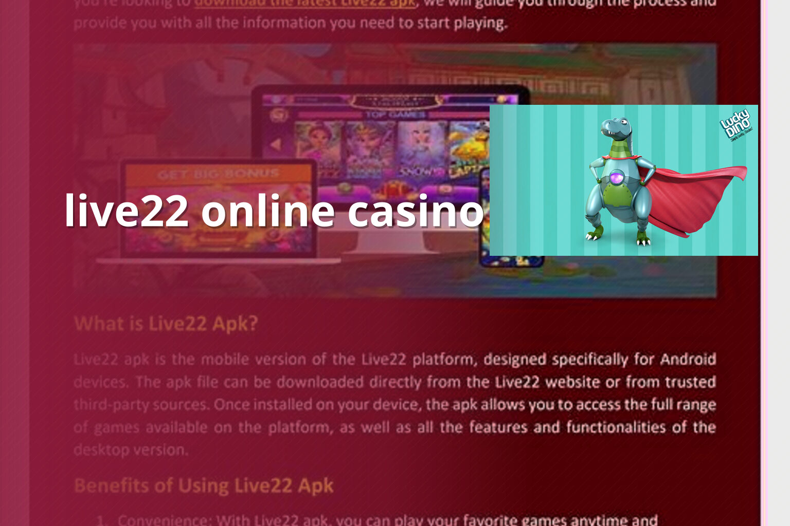 live22 online casino - casino