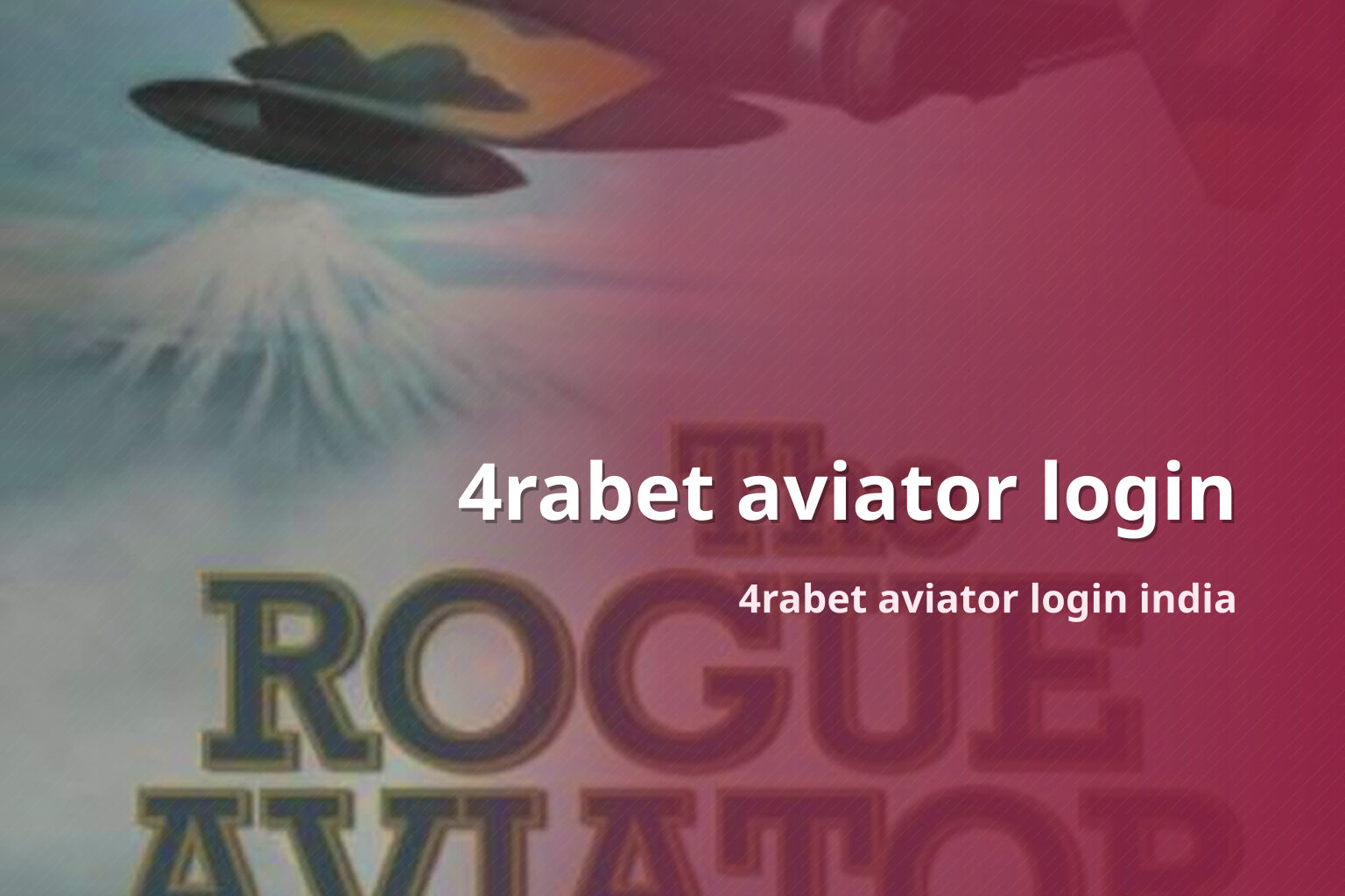 4rabet aviator login 4rabet aviator login india