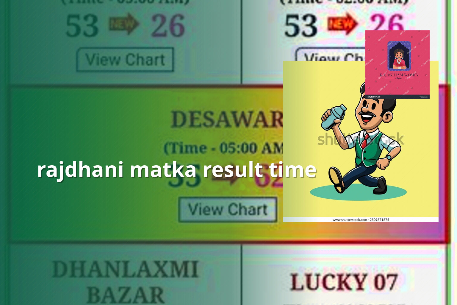 rajdhani matka result time - matka_satta