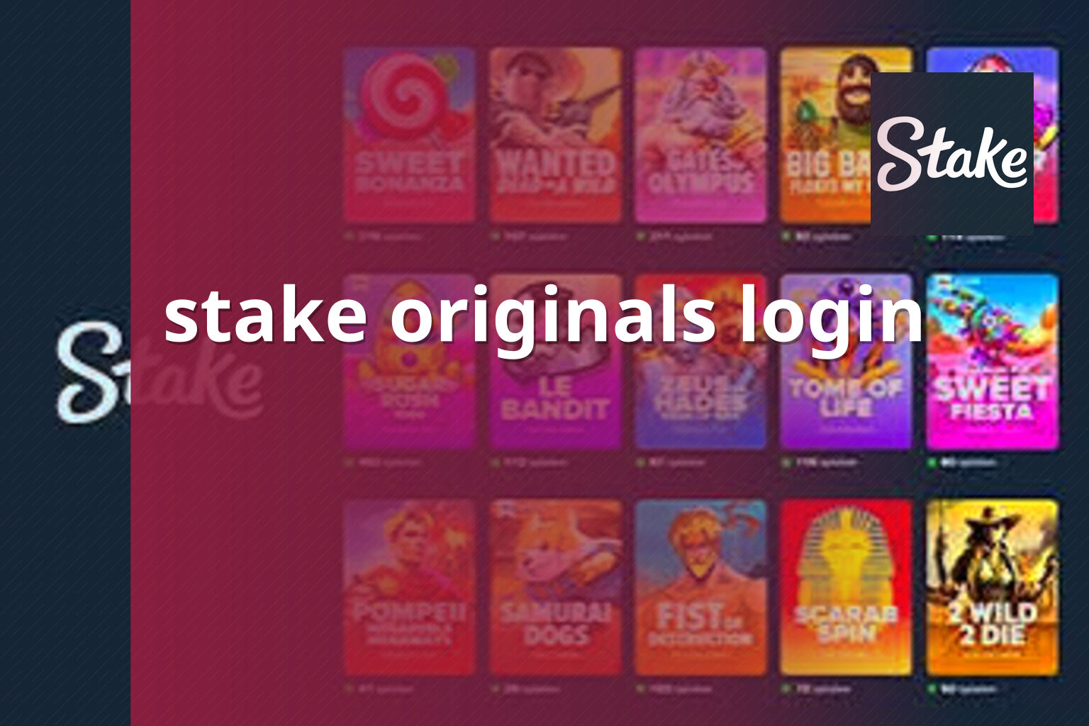 stake originals login - gaming_brand