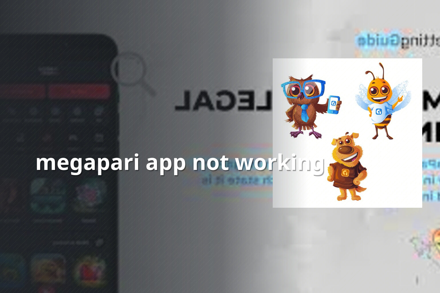 megapari app not working - gaming_brand