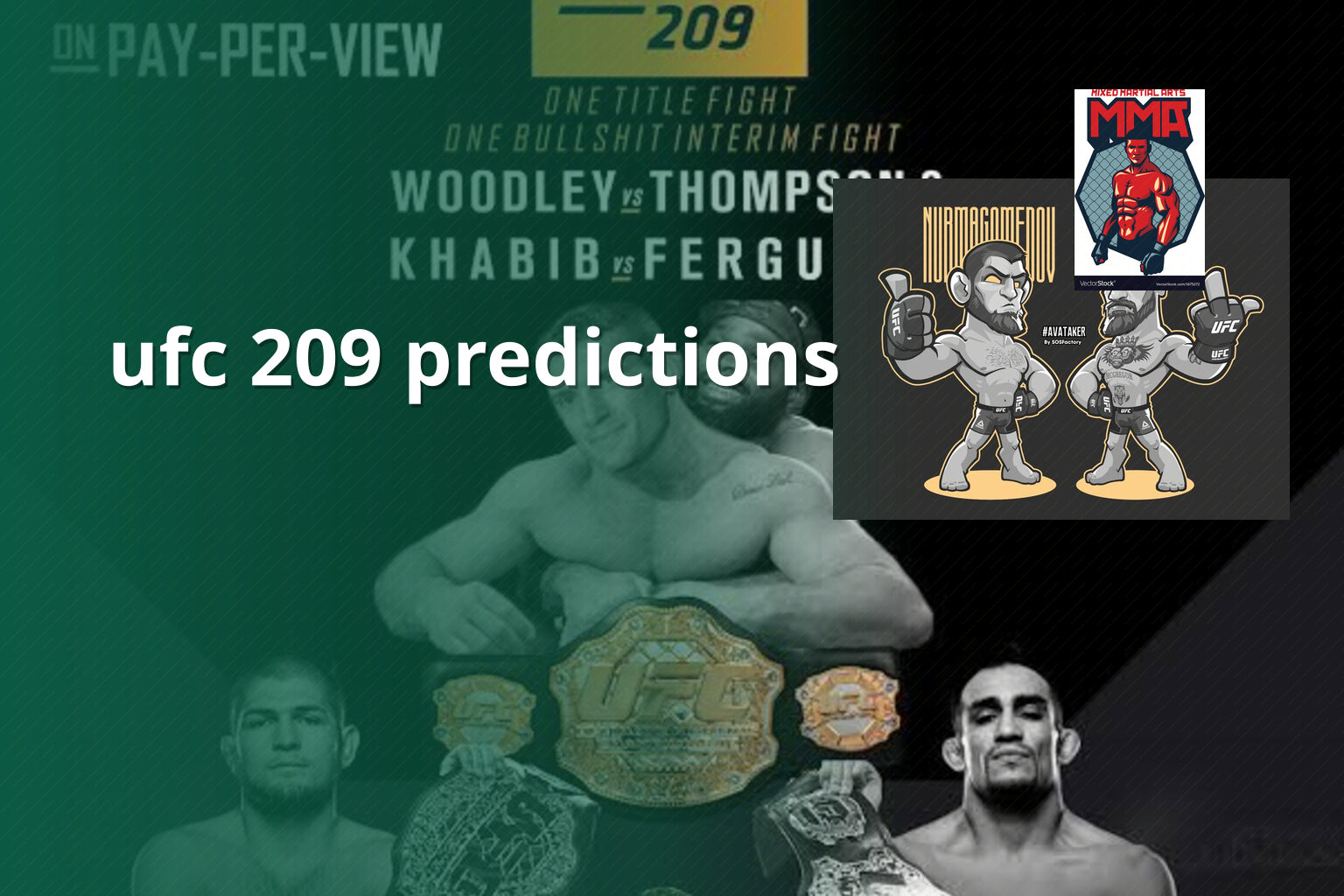 ufc 209 predictions - sportsbook