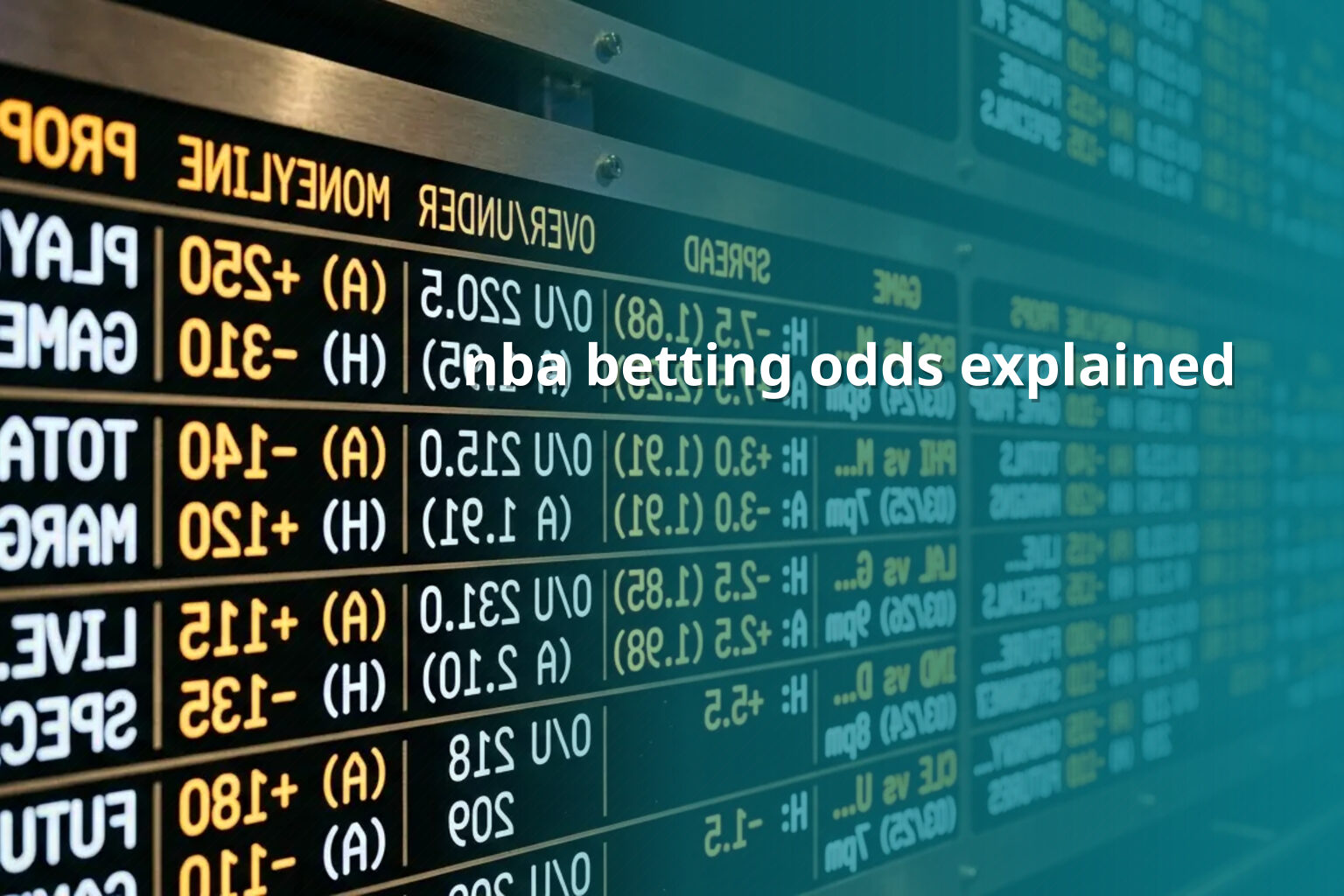 nba betting odds explained - online_gaming