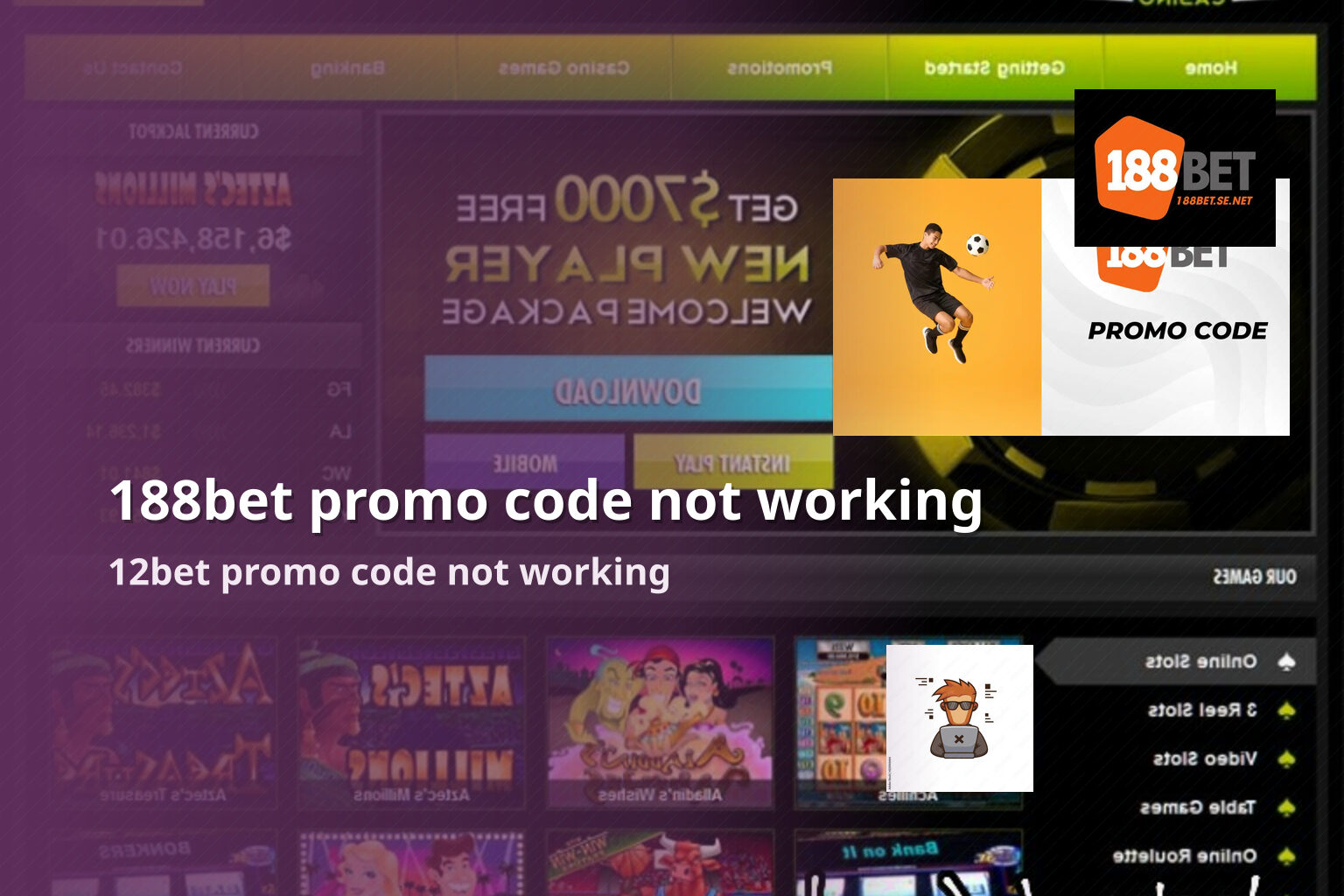 188bet promo code not working - gaming_brand