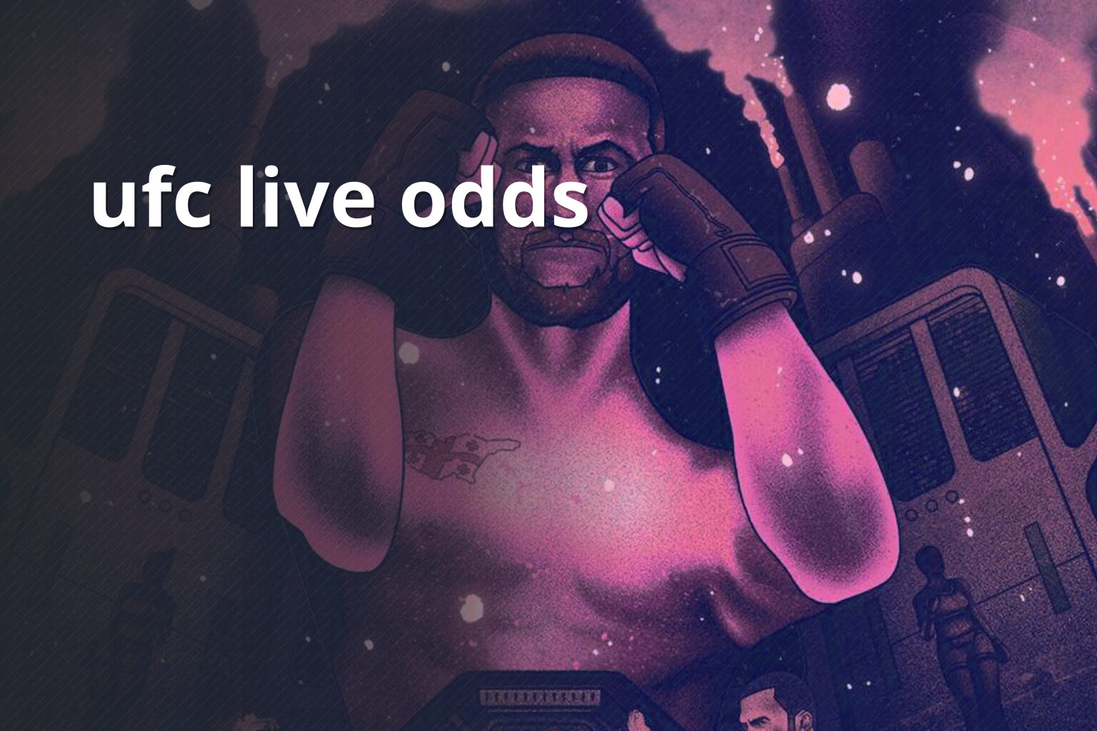 ufc live odds - sportsbook